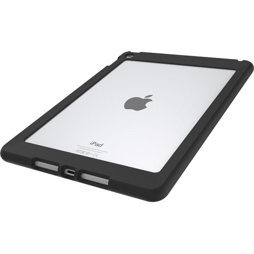 Compulocks Rugged Edge Case for iPad 10.2" / iPad Air 10.5" Black - Rubberized band makes it easy to grip and prevents the