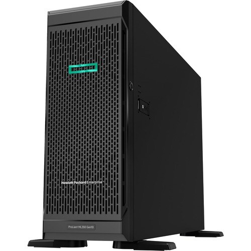 HPE ProLiant ML350 G10 4U Tower Server - 1 x Intel Xeon Silver 4208 2.10 GHz - 16 GB RAM - 12Gb/s SAS Controller - 2 Proce