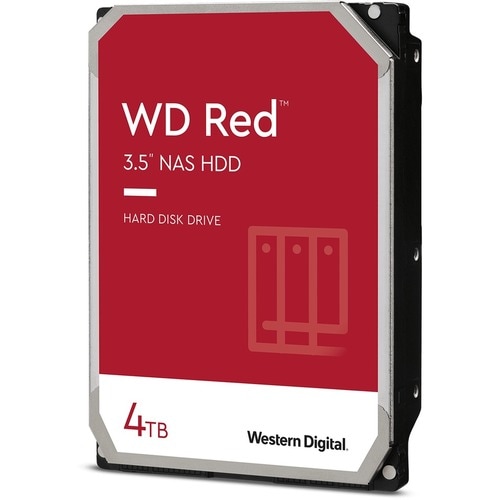 WD Red WD40EFAX 4 TB Hard Drive - 3.5" Internal - SATA (SATA/600) - Storage System Device Supported - 5400rpm - 180 TB TBW