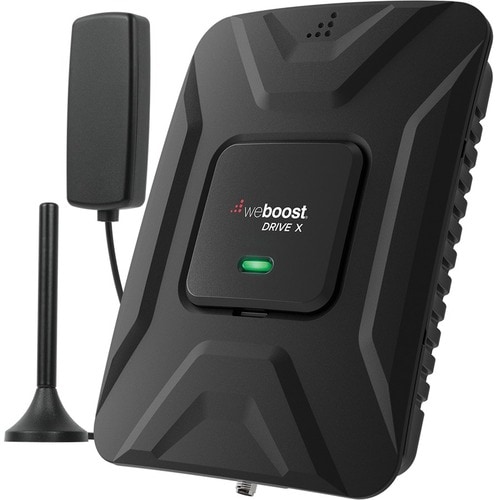 WeBoost Drive X 655021 Cellular Phone Signal Booster - 700 MHz, 850 MHz, 1700 MHz, 1900 MHz to 700 MHz, 850 MHz, 2100 MHz,