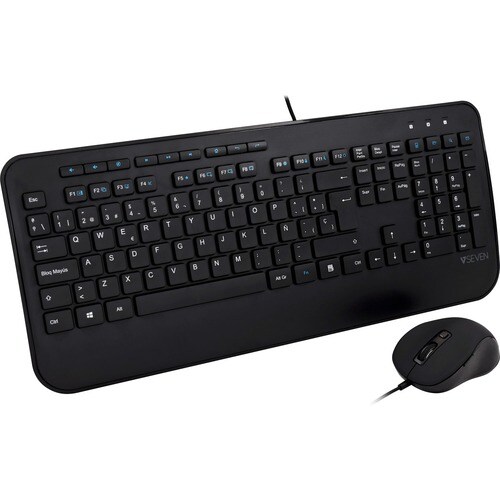 PRO USB KEYBOARD MOUSE COMBO ES FULLSIZE/PALMREST SPANISH QWERTY