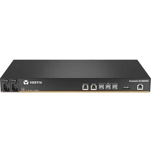 Vertiv Avocent ACS8000 Serial Console | Console server a 48 porte | Modem | AC doppia Console server seriale avanzata | Co
