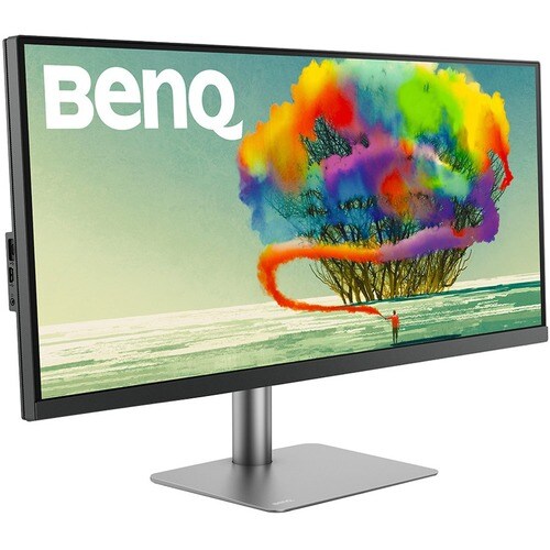BenQ Designer PD3420Q 34 Zoll Class WQHD LCD-Monitor - 21:9 Format - Dunkelgrau, Schwarz - 86,4 cm (34 Zoll) Viewable - IP