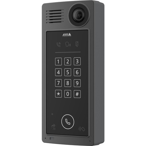 AXIS A8207-VE MkII Video Door Phone Sub Station - 6 Megapixel - CMOS - 180° Horizontal - 120° Vertical - 0 lux - Full-dupl