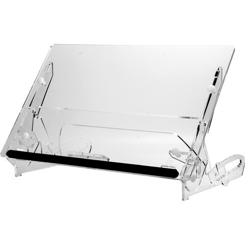 R-Go Go Flex Copy Holder - 105 mm Height x 305 mm Width - Transparent - Acrylic