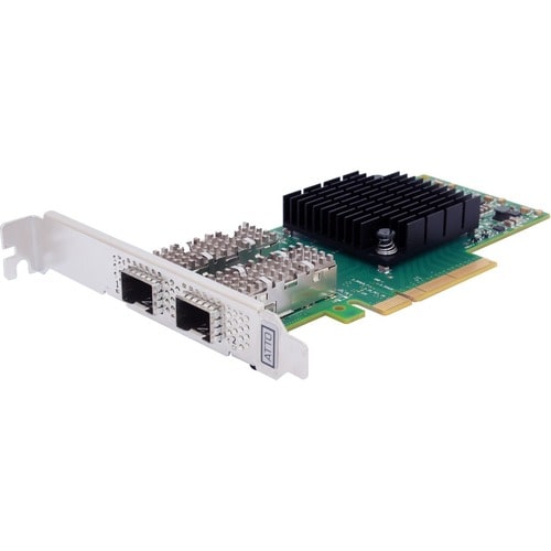 ATTO 25Gigabit Ethernet Card - PCI Express 3.0 x16 - 2 Port(s) - Optical Fiber - 25GBase-X, 10GBase-X - Plug-in Card