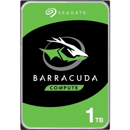 Seagate BarraCuda ST1000DM010 1 TB Hard Drive - 3.5" Internal - SATA (SATA/600) - 7200rpm