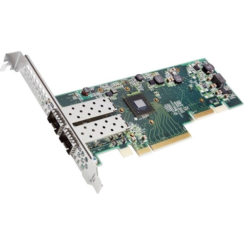 Xilinx XtremeScale SFN8522-OnloadDual-Port 10GbE SFP+ Network Adapter - PCI Express 3.1 x8 - 2 Port(s) - Optical Fiber - 1