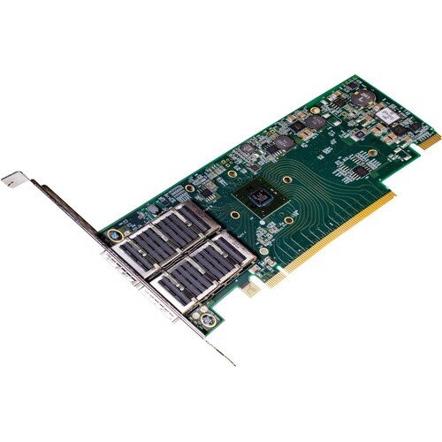 Solarflare XtremeScale SFN8542 Dual-Port 40GbE QSFP+ PCIe Server Adapter - PCI Express 3.1 x16 - 2 Port(s) - Optical Fiber