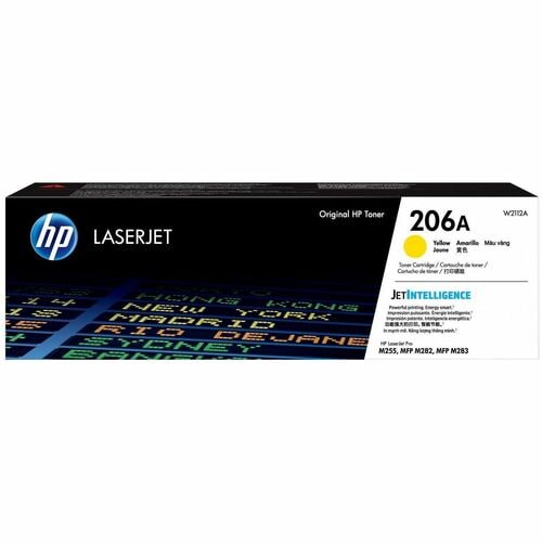 HP 206A Original Laser Toner Cartridge - Yellow Pack - 1250 Pages