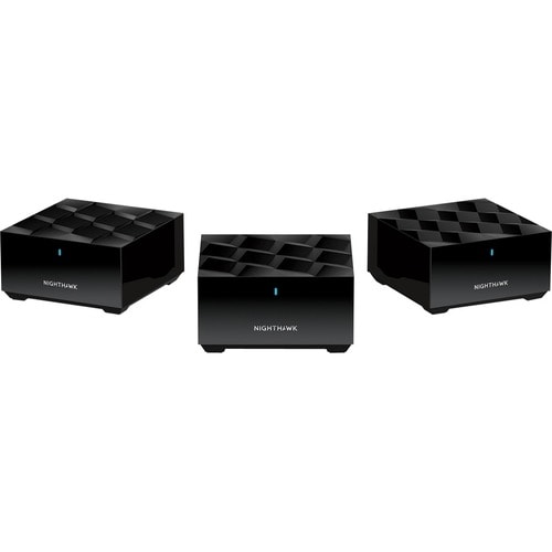 Netgear Nighthawk MK63 Wi-Fi 6 IEEE 802.11ax Ethernet Wireless Router - 2.40 GHz ISM Band - 5 GHz UNII Band - 225 MB/s Wir