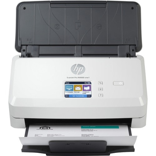 HP ScanJet Pro N4000 Sheetfed Scanner - 600 x 600 dpi Optical - 40 ppm (Mono) - 40 ppm (Color) - Grayscale, Color, Monochr
