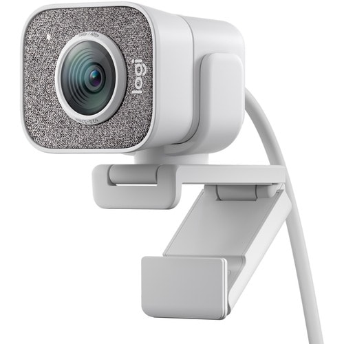 Logitech StreamCam Webcam - 60 fps - White - USB 3.1 - 1920 x 1080 Video - Auto-focus - 78° Angle - Microphone - Computer,