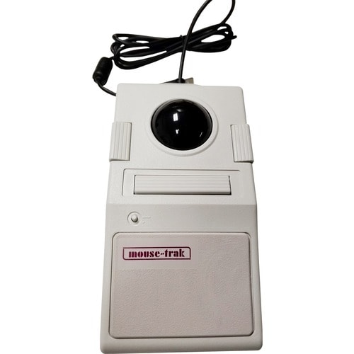 Itac Systems Professional Desktop Trackball Mouse with USB Interface - Cable - White - USB - 1