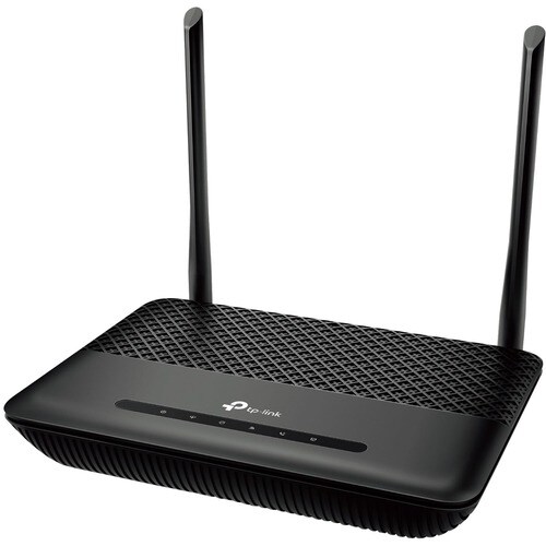 TP-Link TD-W9960V Wi-Fi 4 IEEE 802.11b/g/n Ethernet, VDSL2, ADSL2+, ADSL2 Modem/Wireless Router - 2,40 GHz ISM-Band - 2 x 