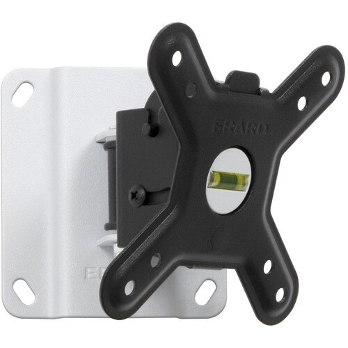 Fixation murale Erard Pro CLIFF 100TW45 pour TV - Argenté, Noir - 1 Écran(s) supportés - 58,4 cm (23") - 15 kg Max - 75 x 