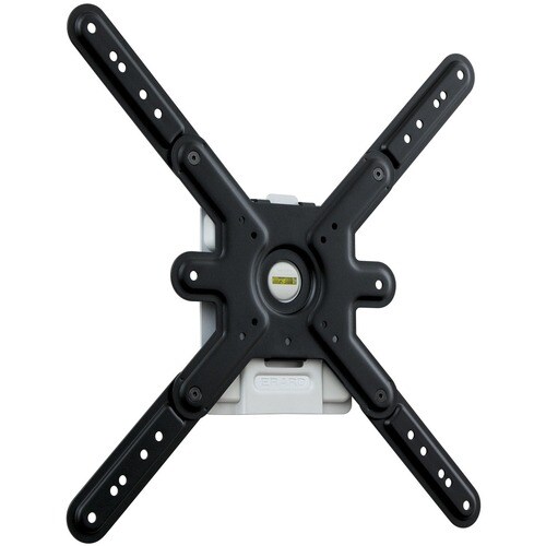 Fixation murale Erard Pro CLIFF pour Ecran Plat - Noir, Argenté - 1 Écran(s) supportés - 127 cm (50") - 30 kg Max - 100 x 