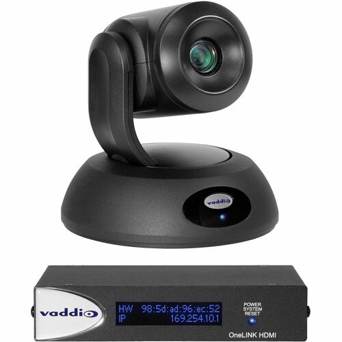 Vaddio RoboSHOT 12E HDBT OneLINK HDMI System for Cisco SX Codecs - Black