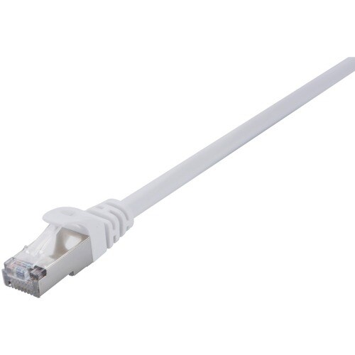 Cavo Rete V7 - 50 cm Categoria 7 - per Dispositivo di rete Estremità 2: 1 x RJ-45 Network - Maschio - Schermato - Bianco