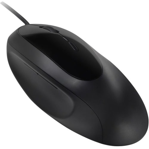 Kensington Pro Fit Mouse - USB - Optical - 5 Button(s) - Black - Cable - 3200 dpi - Right-handed