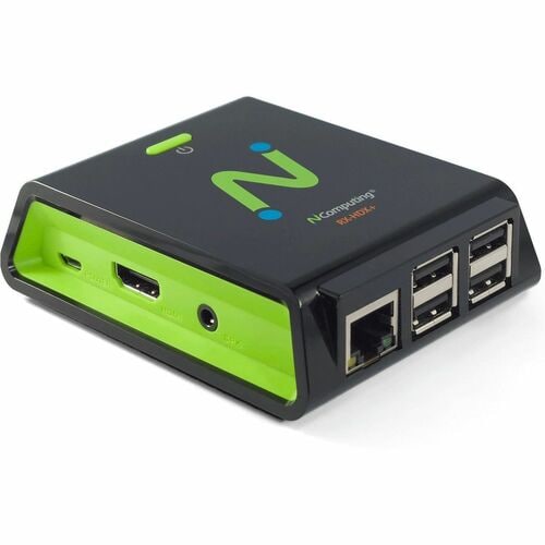 NComputing RX RX-HDX+ Thin Client - Broadcom Cortex A53 BCM2837 Dual-core (2 Core) 1.40 GHz - 1 GB RAM - Gigabit Ethernet 