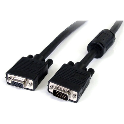 StarTech.com 4.57 m Coaxial Video Cable - 1 Each - Cable for Monitor, Video Device, KVM Switch - First End: 1 x HD-15 - Ma