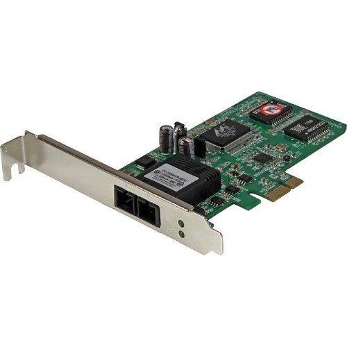 StarTech.com Gigabit Ethernet Card for Computer - 1000Base-SX - Plug-in Card - PCI Express x1 - 1 Port(s) - 1 x SC Port(s)