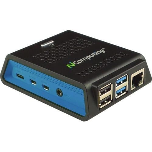 NComputing RX420 (RDP) Thin Client - Broadcom Cortex A72 BCM2711 Quad-core (4 Core) 1.50 GHz - 2 GB RAM - Broadcom VideoCo