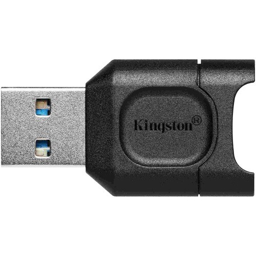 Kingston MobileLite Plus microSD Reader - microSD, microSDXC, microSD (TransFlash), microSDHC - USB 3.2 (Gen 1) Type A - E