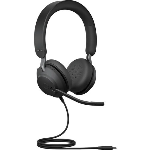 Jabra Evolve2 40 Kabel Kopfbügel Stereo Headset - Binaural - Ohraufliegend - Host-Schnittstelle: USB-Typ C