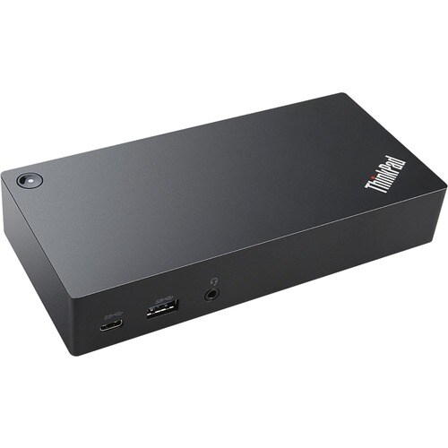 Lenovo - IMSourcing Certified Pre-Owned Docking Station - Refurbished for Notebook/Tablet PC - USB Type C - 6 x USB Ports 