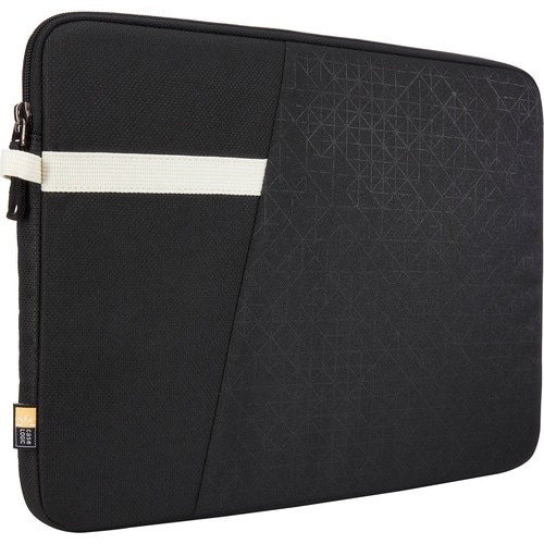 Case Logic Ibira IBRS-214 Carrying Case (Sleeve) for 14" Notebook - Black - Polyester Body - 11.4" Height x 1.2" Width x 1