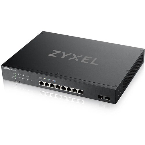 ZYXEL XS1930-10 Ethernet Switch - 8 Ports - 2 Layer Supported - Modular - Optical Fiber, Twisted Pair - Lifetime Limited W