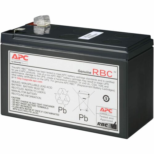 APC by Schneider Electric Battery Unit - Lead Acid - Sealed/Maintenance-free/Leak Proof/User Replaceable - Hot Swappable -