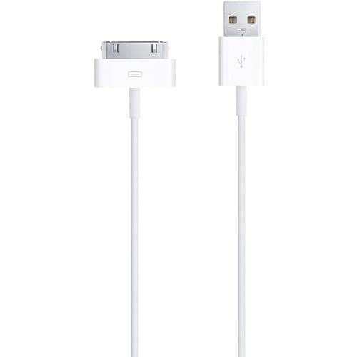 Apple 1 m (39.37") Proprietary/USB Data Transfer Cable for iPod, iPhone - 1 - First End: 1 x USB 2.0 Type A - Male - Secon