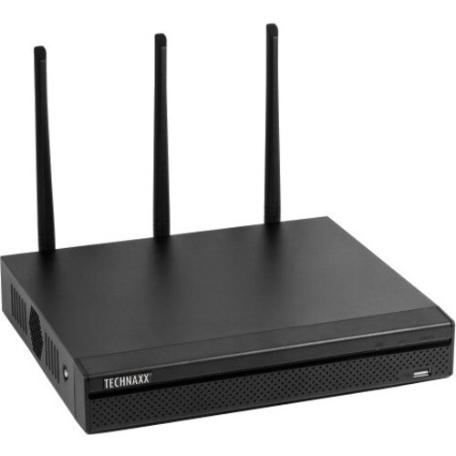 Technaxx TX-64 4 Kanäle Kabellos, Kabel Videoüberwachungsstation - Netzwerk-Videorekorder - HDMI