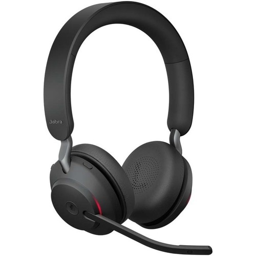 Jabra Evolve2 65 Sem fios Headset Estéreo Fone de ouvido - Preto - Binaural - Supra-aural - Bluetooth - USB Tipo C