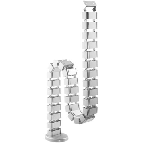 Digitus Kabelführung - Silber - 1 Pack Paket - Kabelführung - 1,3 m Länge - ABS-Kunststoff, Metall