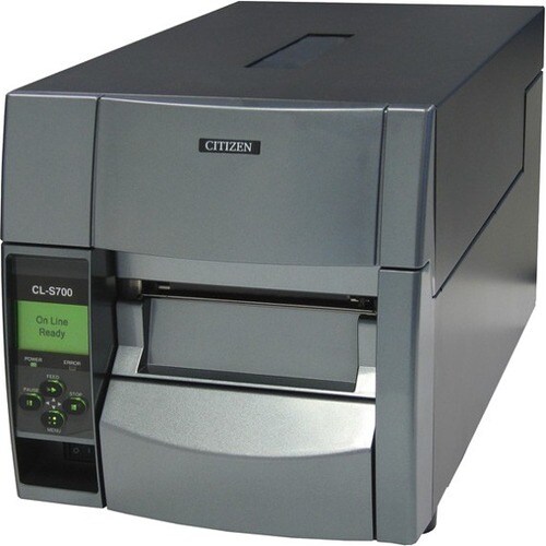 Citizen CL-S700II Desktop Direct Thermal/Thermal Transfer Printer - Monochrome - Label Print - Ethernet - USB - Serial - 1