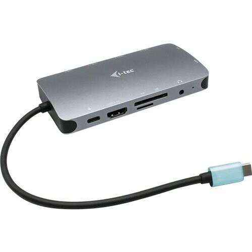 i-tec Metal USB-C Nano Dock HDMI/VGA with LAN + Power Delivery 100 W. Übertragungstechnik: Kabelgebunden, Hostschnittstell
