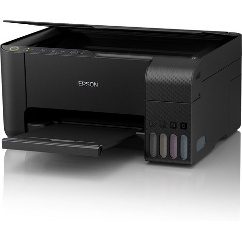 Epson ET-2714 Wireless Inkjet Multifunction Printer - Colour - Copier/Printer/Scanner - 33 ppm Mono/15 ppm Color Print - 5