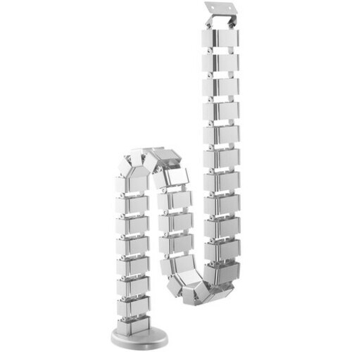 Digitus Kabelführung - Silber - 1 Pack Paket - Kabelführung - 1,3 m Länge - ABS-Kunststoff, Metall