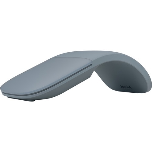 Microsoft Surface Arc Mouse - Bluetooth - BlueTrack - 2 Button(s) - Ice Blue - Wireless - 2.40 GHz - Scroll Plane