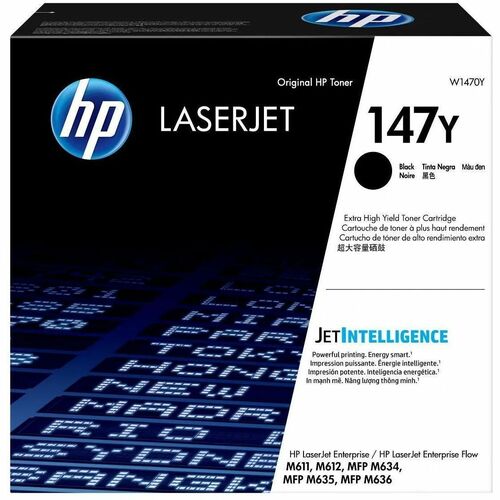 HP 147Y Extra hoch Kapazität Laserdruck Tonerkartusche - Schwarz - Originaler Pack