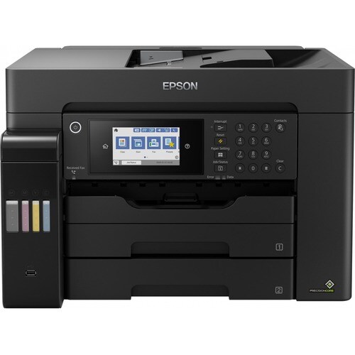 Epson L15160 Wireless EcoTank Inkjet Multifunction Printer - Colour - Copier/Fax/Printer/Scanner - 32 ppm Mono/32 ppm Colo