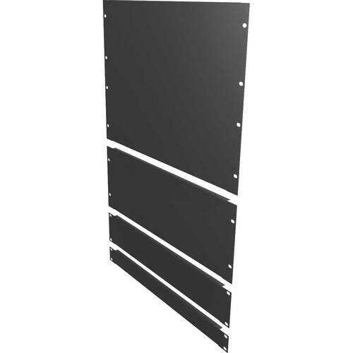 VERTIV Blanking Panel - Metal - Black - 1 - 482.6 mm Width