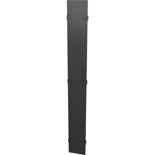VERTIV Blanking Panel - Metal - Black - 1 - 600 mm Width x 1100 mm Depth