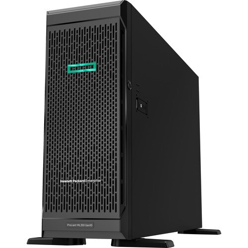 HPE ProLiant ML350 G10 4U Tower Server - 1 x Intel Xeon Silver 4208 2.10 GHz - 16 GB RAM - Serial ATA/600, 12Gb/s SAS Cont