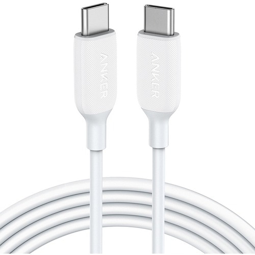 Anker PowerLine III USB-C to USB-C 2.0 Cable 6ft USB-C to USB-C Cable A8853 - 6 ft USB-C Data Transfer Cable for Smartphon