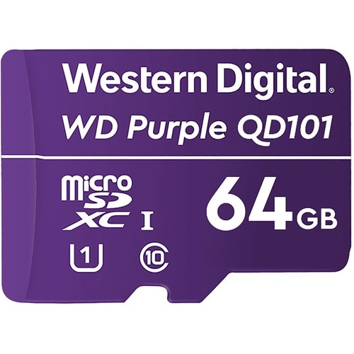 Western Digital Purple 64 GB microSDXC - 3 Year Warranty